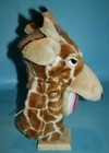 Aurora Giraffe Hand Puppet 11  Stuffed Animal Plush Zoo Soft Toy Pretend Play