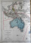 Australia New South Wales Polynesia Australia Malaysia Oceania 1872 Belin Map