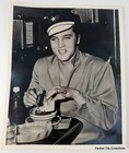 1956 Scarce Type 2 Photo  1964  Elvis Presley Eating Chili Oak Cliff Texas