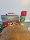 Vintage Thermos Farmhouse Lunch Box 1950s With Included Drink Thermos