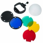Diffuser Honeycomb Magnetic Speedlight Band Omnibounce For Godox Flash Ad Tt V