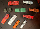 Lot Of Ten  10  Various Vintage Midgetoy Metal Diecast Vehicles  Some Rare   Htf