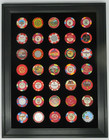 35 Casino Poker Chips  not Included  Wall Display Picture Frame 12  X 16 