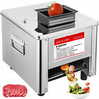 110v Commercial Meat Cutting Machine Stainless Steel Electric Meat Slicer Cutter