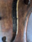 Antique French Violin  Rich Sound 4 4  Ready To Play  Label Paul Bailly  6000