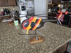 Magnum Pi Tc Island Hoppers Hughes Helicopter 500d Large Mahogany Model