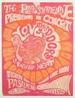 Doors Pasadena Civic Auditorium Very Rare 1967 Original Concert Poster