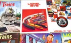 8 Different Lionel Train Catalogs 1952 On   4 Flyers  5 Trains Mag s 1947 17 All