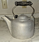 Vintage Century Metalcraft Corp   Silver-seal  Hammered Aluminum Tea Kettle
