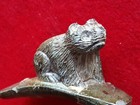 Native American Ceremonial Pipe Bowl  Restored Bear Effigy   Sb-0625 08901