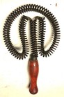 Rare Odd Collectable Spiral Spring Equestrian Horse mule Curry Comb