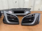 Citroen Ds3 Carbon Fiber Look Dashboard Trim Air Vent Set Rhd Oem 2011