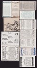 19 Different Vintage Afghan Hound Tobacco candy tea Dog Cards Lot