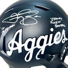 Johnny Manziel Signed 12 Heisman - Johnny F ckin Football Inscriptions Texas A m