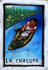 Clay Loteria  48 La Chalupa The Boat Rafael Pineda Mexican Board Game Folk Art
