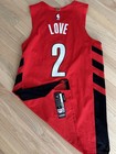 Portland Trailblazers Game Worn Jersey Game Used Jersey Love