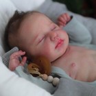 Anano Realistic Reborn Baby Dolls Vinyl Full Body 20 Inch Lifelike Newborn Babie