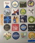     35 Beer Bar Coasters Coaster Bluemoon Stella Michelob Mango Cart 805 Lot C
