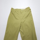 Vintage Usa Boy Scouts Pants Youth   Mens 28 X 33  Olive Bsa Official Talon Zip