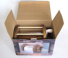 Fishing Reel Toilet Paper Holder Dispenser Open Box Solid Wood