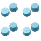 8pcs Blue Replacement Valve Caps For Car Air Conditioning  Leakproof R134a Ac 