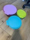 Tupperware Set Storage Food Containers Nesting Set  6 Cup - 8 75 Cup - 12 Cup