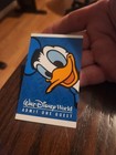 Vintage 1998 Walt Disney World 4 Day Park Hopper Ticket Child Donald Duck 
