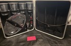 Vintage Ever-ware  trav-l-bar  Portable Suitcase Bar Set 60s-70s  Executair Mdl