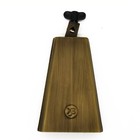 Latin Cowbell With Mount Stand Bronze Steel Drum Set Percussion Bell