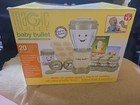 20pc Magic Bullet Baby Bullet Bbr2001 Food Blender Processor System Tested works