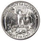 1945 Washington Silver Quarter Uncirculated Mint State 25c Coin