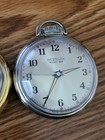 Lot - 3 Vintage Westclox Pocket Watches Scotty Black Face  Train   Pocket Ben