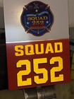 Fdny Squad 252 Reflective Vinyl Sign W  Squad 252 Brooklyn Logo