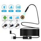 6led Usb Snake Endoscope Borescope Hd Inspection Camera Scope For Android Type C