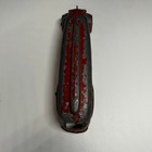 Vintage 1930s Tootsie Toy Die Cast Greyhound Bus Rubber Tires Red