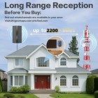 2026 Tv Antenna For Tv  2200  Miles Range  360   Reception  Indoor outdoor Ant   