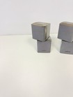 Bose Acoustimass Double Cube Speakers Set Of 2 - Silver Surround Sound