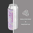 Slim Standard 12oz Can Holder For Beer soda  8 Pack Can Cooler Sleeve For Bev   