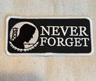 Pow-mia Embroidered Patch New Military Never Forget Iron-on Vietnam War Applique