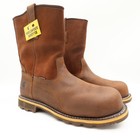 Carhartt Modern Work Boots Mens 12 M Brown Leather Safety Composite Toe Nwt