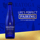 Saratoga Sparkling Spring Water  12 Fl Oz  12 Pack Glass Bottles