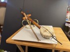 Rare 28    Egyptian Rebab Horsehair Bowed Instrument W  Photo     Violinist Owned