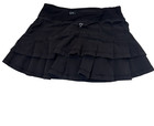 Girl s Ivivva By Lululemon Set The Pace Black Tennis Golf Skirt Skort Size 8