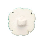 Antique French Ceramic Sewing Button By Marc Delduc  Flower 25mm Mode Collector