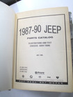 87-90 Jeep Parts Catalog Book Cherokee Wagoneer Wrangler Comanche Sahara Laredo