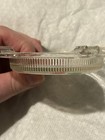 Stadium Motor Lodge Bronx Ny Vintage Glass Ashtray  Ny Yankees Circa 1960