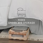 Bed Skirt - Ultra Soft Microfiber - Easy Fit Hotel Quality  Shrinkage   Fade    