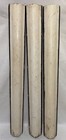 3 Old Vintage Art Deco White   Black Painted Solid Wood Table Legs 29 h Hoosier