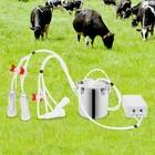 Electric Cow Milker  Milking Machine With Stainless Steel Bucket cow Milker