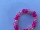 Light And Dark Pink Beaded Bracelet That   s Homemade    